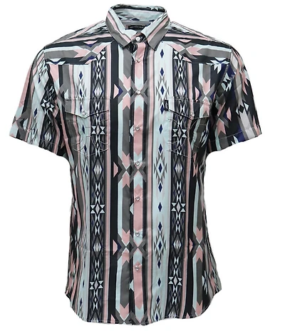 Hooey Sol Printed Short Sleeve Shirt