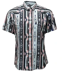 Hooey Sol Printed Short Sleeve Shirt