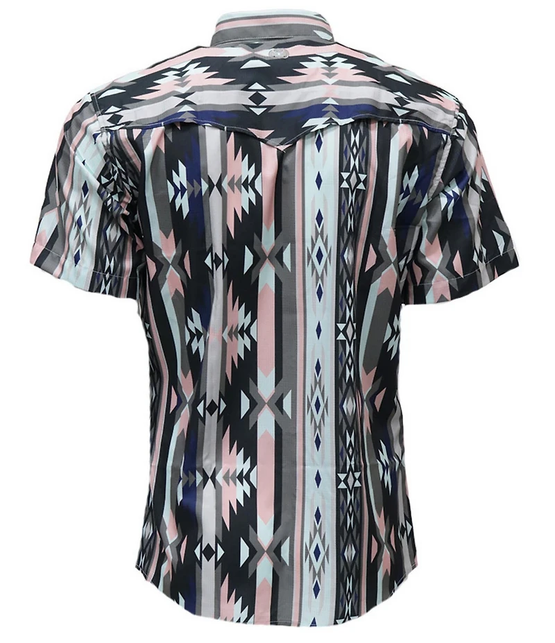 Hooey Sol Printed Short Sleeve Shirt