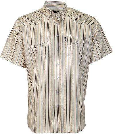 Hooey Sol Striped Short Sleeve Shirt