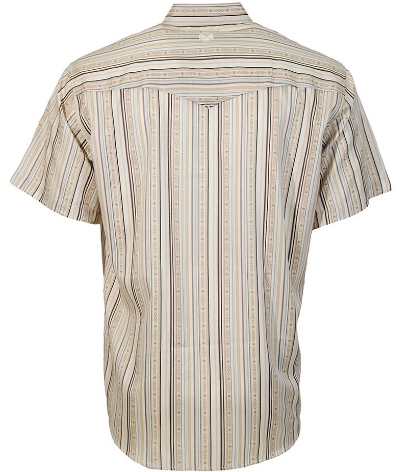 Hooey Sol Striped Short Sleeve Shirt