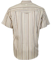 Hooey Sol Striped Short Sleeve Shirt