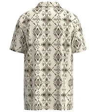 Hooey Weekender Printed Short Sleeve Polo Shirt
