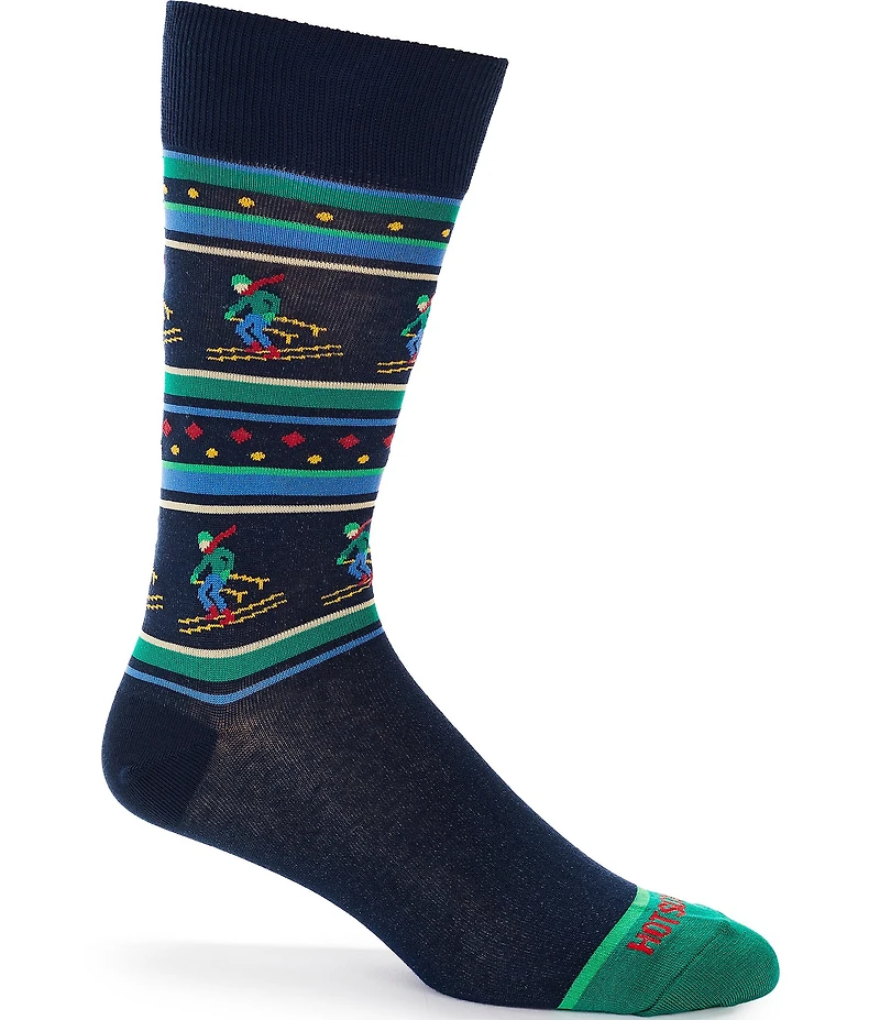 Hot Sox Ski Farisle Socks