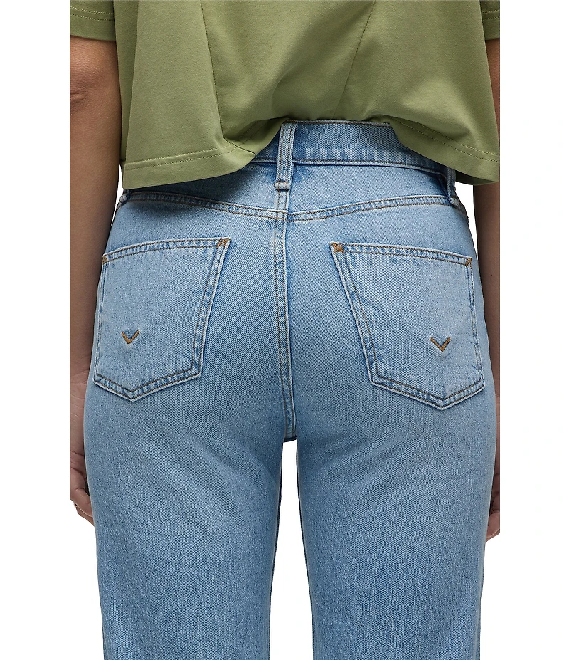 Hudson Jeans Remi High-Rise Straight Ankle Jeans