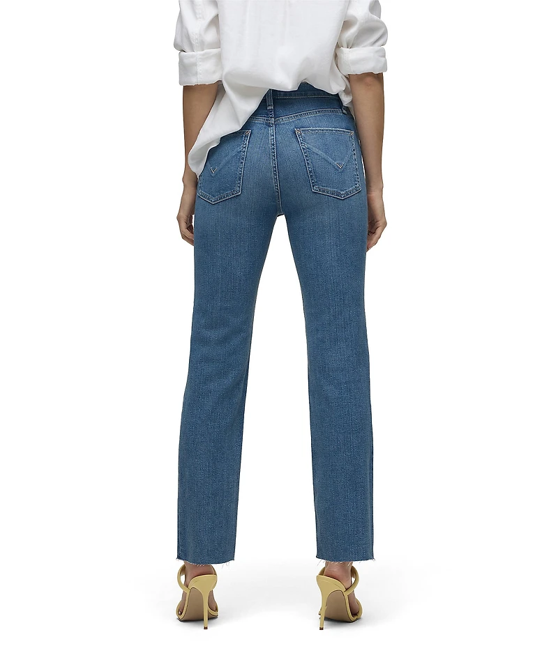 Hudson Jeans Remi Stretch 5 Pocket High Rise Straight Ankle Jeans