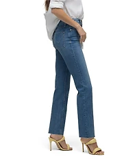 Hudson Jeans Remi Stretch 5 Pocket High Rise Straight Ankle Jeans