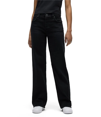 Hudson Jeans Roise High Rise Wide Leg Jeans