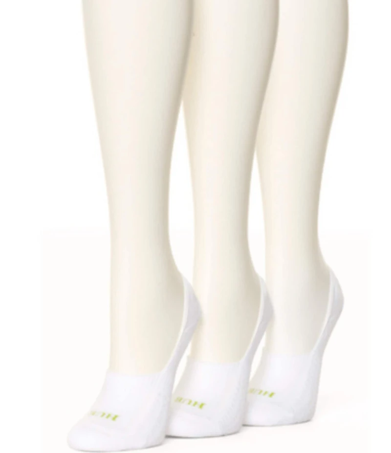 HUE Air Cushion Breathable Liner Socks, 3 Pack