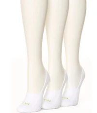 HUE Air Cushion Breathable Liner Socks, 3 Pack