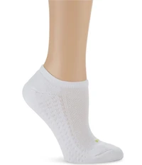 HUE Air Cushion Sport Mesh Top No-Show Socks, 3 Pack