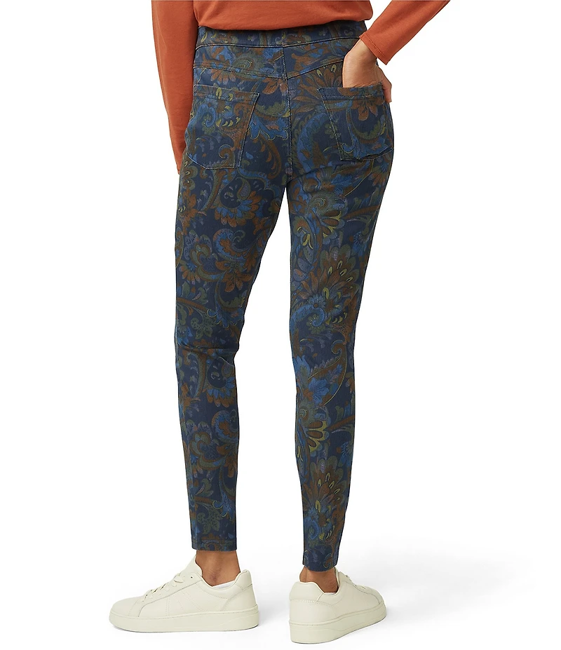 HUE Autumn Paisley High Rise Denim Leggings