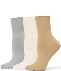 HUE Bobby 3pk Crew Sock