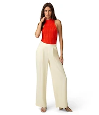 HUE Coastal Linen Palazzo Pants