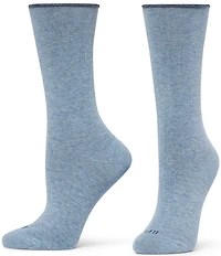 HUE Ditsy Jeans Crew Socks, 3 pack