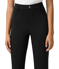 HUE Double Soft Jersey Kick Flare Leggings