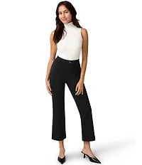 HUE Double Soft Jersey Kick Flare Leggings