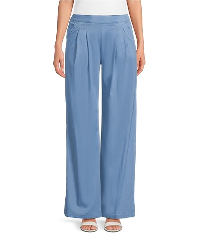 HUE Fluid Denim Palazzo Pant