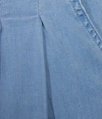 HUE Fluid Denim Palazzo Pant