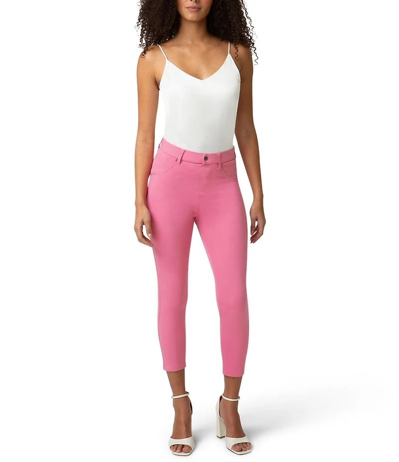HUE Hi-Rise Ultra Soft Denim Capri Leggings
