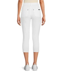 HUE Hi-Rise Ultra Soft Denim Capri Leggings