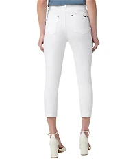 HUE Hi-Rise Ultra Soft Denim Capri Leggings
