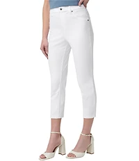 HUE Hi-Rise Ultra Soft Denim Capri Leggings