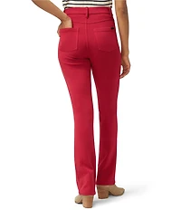 HUE High Rise Slim Double Soft Jersey Baby Bootcut Leggings