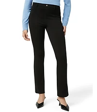 HUE High Rise Slim Double Soft Jersey Baby Bootcut Leggings