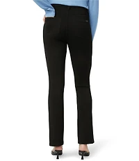 HUE High Rise Slim Double Soft Jersey Baby Bootcut Leggings