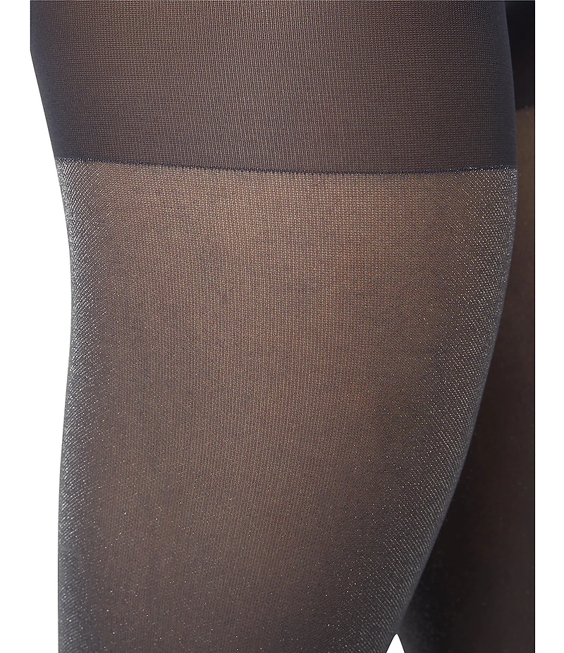 HUE Metallic Shimmer Opaque Tights