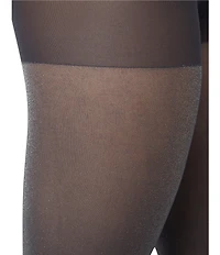 HUE Metallic Shimmer Opaque Tights