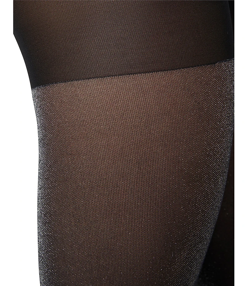 HUE Metallic Shimmer Opaque Tights