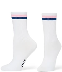 HUE Must Have Stripe Crew Socks, 3 Pack