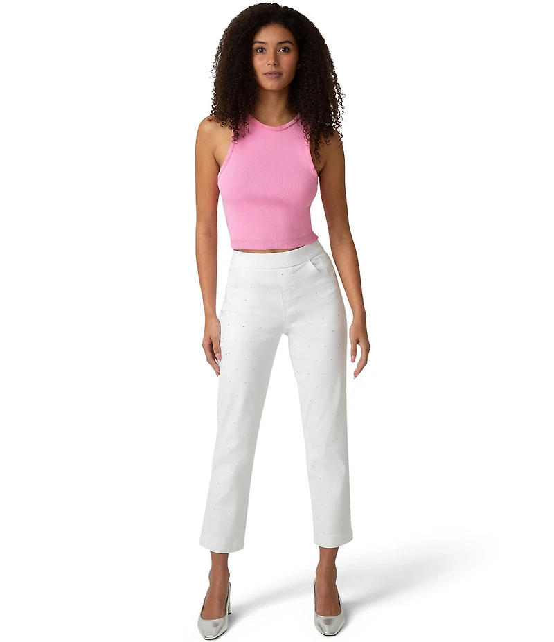 HUE Rhinestone Cowgirl Denim Pant