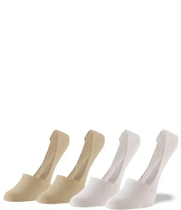 HUE Sneaker Liner Socks, 4 Pack