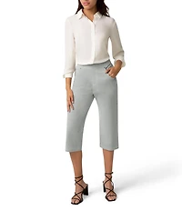 HUE Spring Stripe Pedal Pusher Leggings