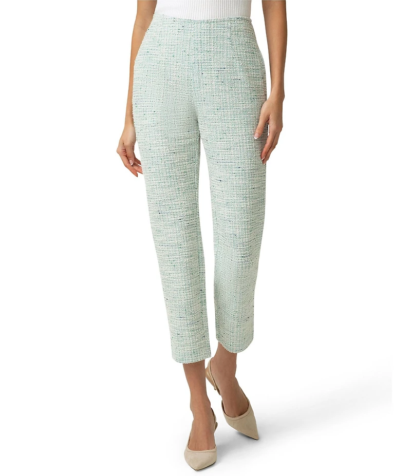 HUE Stretch Boucle Skimmer Cropped Leggings