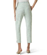 HUE Stretch Boucle Skimmer Cropped Leggings