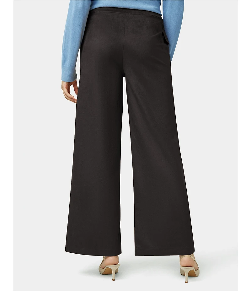 HUE Suede Wide Leg Pant