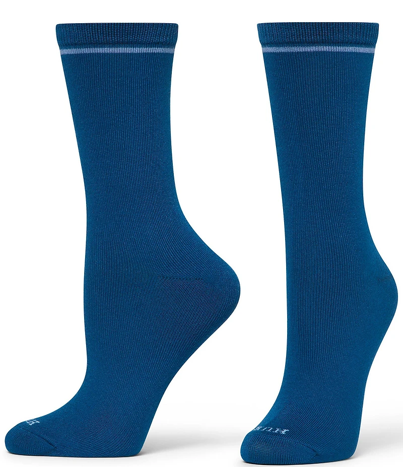 HUE Super Soft Stripe Crew Socks, 3-Pack