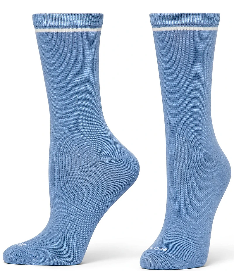 HUE Super Soft Stripe Crew Socks, 3-Pack