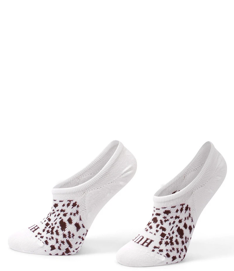 HUE The Perfect Sneaker Animal Print Liner Socks, 3 Pack