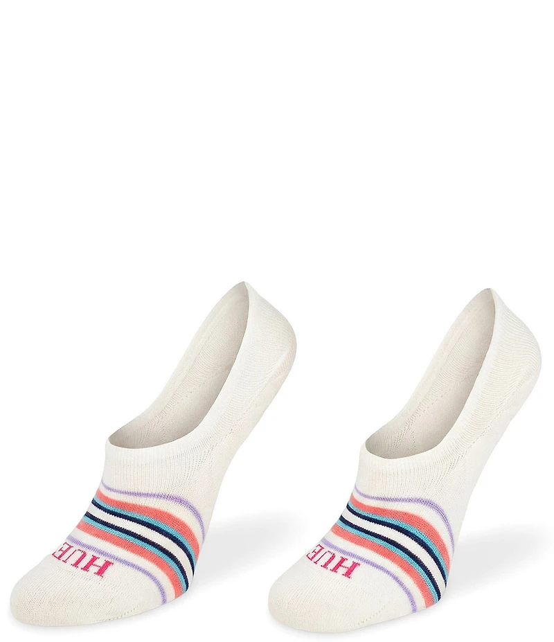 HUE The Perfect Sneaker Stripe Liner Socks, 3 Pack