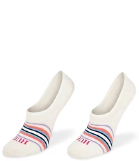 HUE The Perfect Sneaker Stripe Liner Socks, 3 Pack