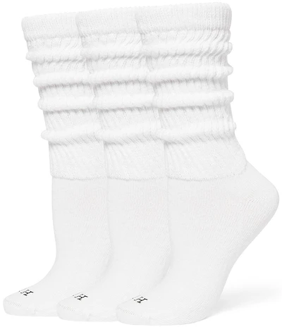 HUE The Slouch Crew Sock, 3-Pack