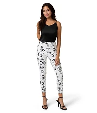HUE Tulips Ultra Soft Denim Skimmer Leggings