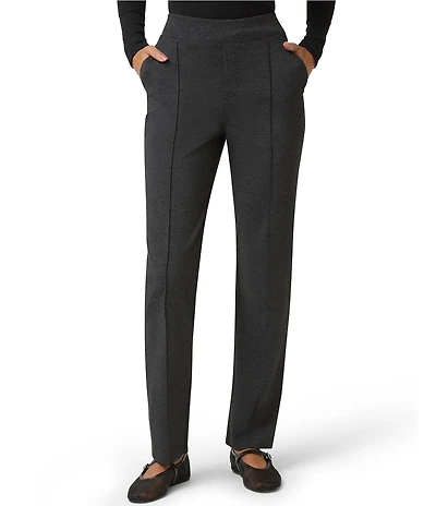 HUE Tweed Pull Trouser Straigh Leg Leggings