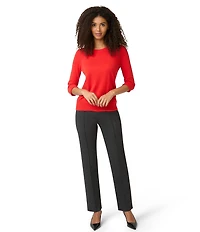 HUE Tweed Pull Trouser Straigh Leg Leggings