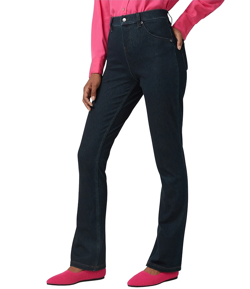 HUE Ultra Soft Denim Baby Bootcut Jeggings